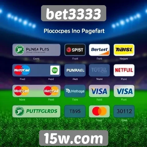 Exploração das opções de pagamento no bet3333