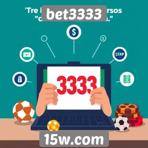 Avaliação de recursos disponíveis no site bet3333